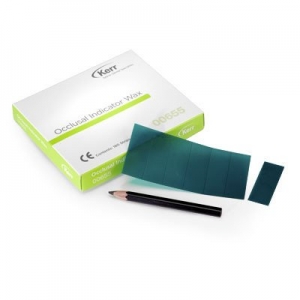 KERR Occlusal Indicator Wax .32mm Green (180) 44x11mm