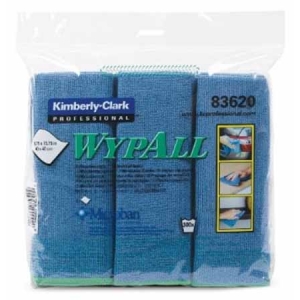 WYPALL Blue Microfibre Cloth With Microban (6)