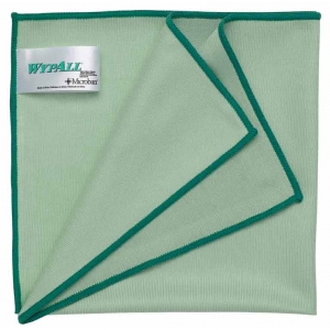 WYPALL Green Microfibre Cloth With Microban (1)