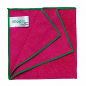 WYPALL Red Microfibre Cloth With Microban (1)