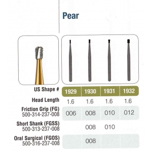 JET TC FG Bur #1932 (100) FXC Pear 012