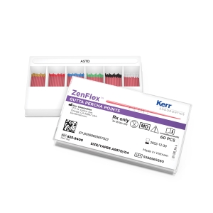 Kerr ZenFlex GP Points Assorted 20-45 .04 (60/pcs) 30mm