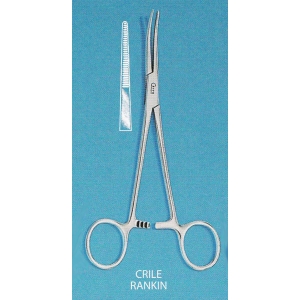 LRI Artery Forceps Crile Rankin Curved 16cm