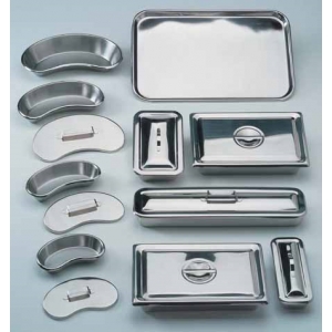 KIDNEY DISH M034 STAINLESS STEEL 300x145x57mm