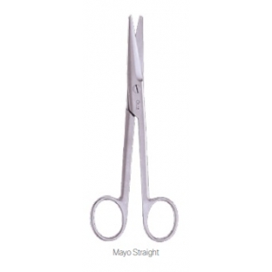 LRI Mayo Scissors Straight 15cm