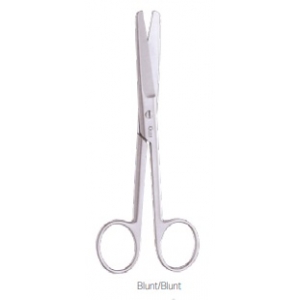 LIBERTY Surgical Scissor Blunt/Blunt Curved 13cm