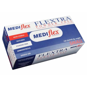 MEDIFLEX Flextra Latex Gloves Powder Free