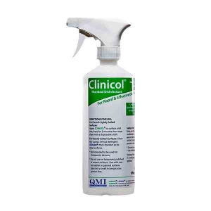 CLINICOL Hospital Grade Disinfectant 500ml Bottle (with spray applicator)