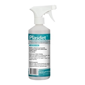 PLASDET Clinical Surface & Device Cleaner 500ml Bottle (with spray applicator)