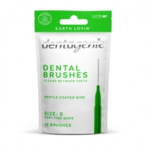 Dentagenie Green #0 Interdental Brush 12pk (x6)