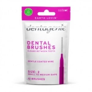 Dentagenie Pink #2 Tight Interdental Brush 12pk (Box of 12)