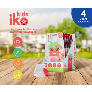 iKO KIDS FINGER TOOTHBRUSH APPLE (6)