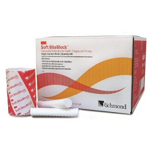 RICHMOND Soft Bite Block Non-Sterile Large 13x100mm (120)