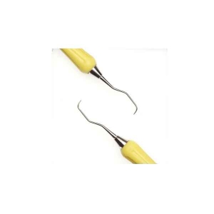 DURALAST Curette Gracey 5-6 Yellow Silicone Handle