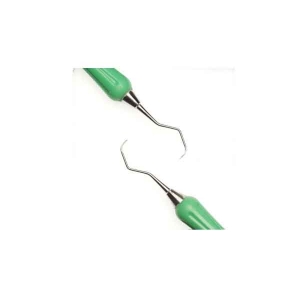 DURALAST Curette Gracey 7-8 Green Silicone Handle