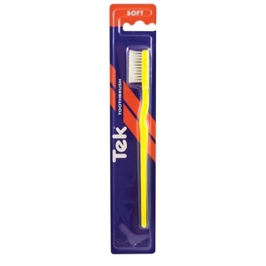 TEK Toothbrush SOFT (12) Assorted Colors