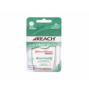 REACH Waxed Floss 50m (1) Cleanburst Spearmint