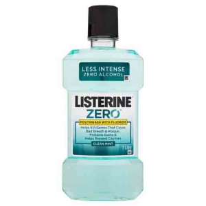 LISTERINE Zero Mouth Wash with Fluoride 1 Litre