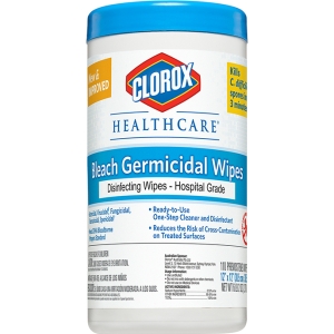 Clorox Bleach Germicidal Wipes 171 x 228mm (70) NLA