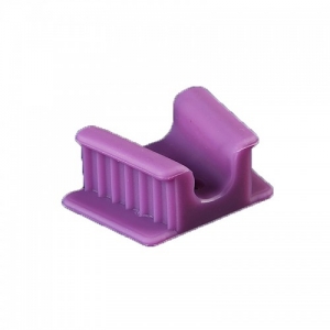 MGUARD Silicone Mouth Prop Adult Purple (2) Latex Free