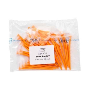 TePe Interdental Brush Professional Pack ANGLE ORANGE 0.45mm (25) #1