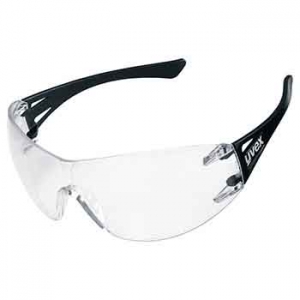 UVEX X-TREND Black Frame HC-AF - Clear Lens Glasses 9177-080 WSL