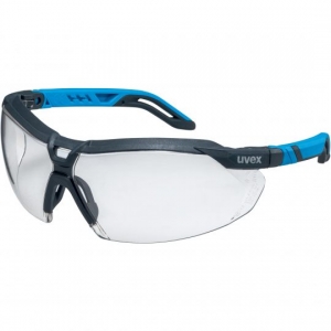 UVEX I-5 Black/Blue Frame HC-AF - Clear Lens Glasses 9183-902