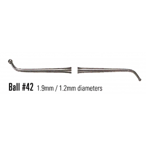 NORDENT BALL BURNISHER #4/2 STANDARD HANDLE