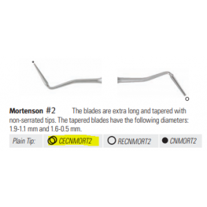 NORDENT PLUGGER MORTENSON #2 ColorRing Duralite Handle