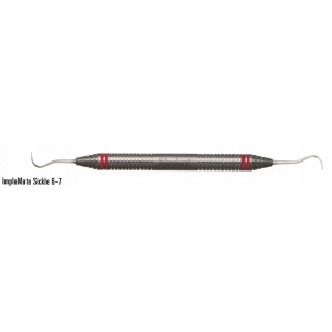 NORDENT IMPLAMATE SCALER SICKLE 6-7 ColorRing Duralite Handle