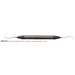 NORDENT CURETTE GRACEY #3-4 ColorRing Duralite Handle