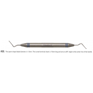 NORDENT ENDODONTIC EXCAVATOR #32L Standard Handle