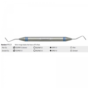 NORDENT Cord Packer Serrated #N113 Standard Handle