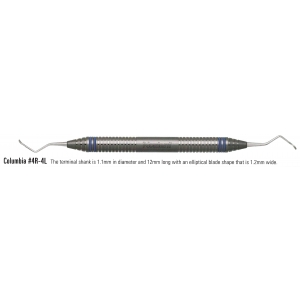 NORDENT CURETTE COLUMBIA #4R-4L Duralite Handle