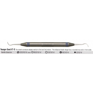 NORDENT CURETTE YOUNGER-GOOD #7-8 Duralite Handle