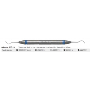 NORDENT CURETTE COLUMBIA #13-14 Medium Round Handle