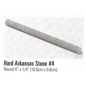 NORDENT SHARPENING STONE HARD ARKANSAS #4 Round (106 x 6mm)