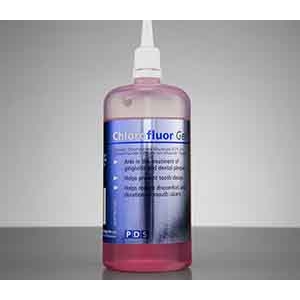 PDS Chlorofluor Chlorhexidine GEL 250ml Bottle