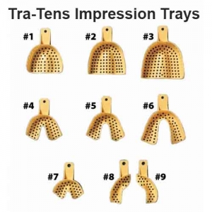 TRA-TENS Impression Trays #1 Small Upper (12)