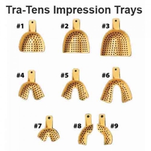TRA-TENS Impression Trays #2 Medium Upper (12)