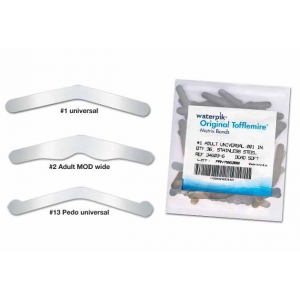 WATERPIK Original Tofflemire Bands #2 .001 Dead Soft Adult Mod Wide (36)