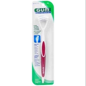 GUM Dual Action Tongue Cleaner (1)
