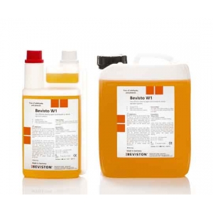 Bio Hygiene BEVISTO W1 Acidic Suction Cleaner Orange - 1 Litre Bottle