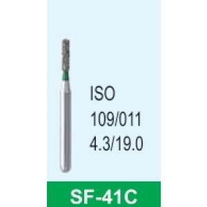 Mani Diamond Bur SF-41C (109-011) FG (5/pcs) Green Coarse