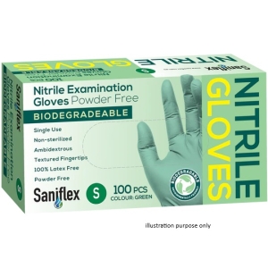 Saniflex Biodegradable Nitrile Gloves