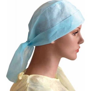 SENTRY Owear® Theatre Head Cap Tie-Back (250) Blue