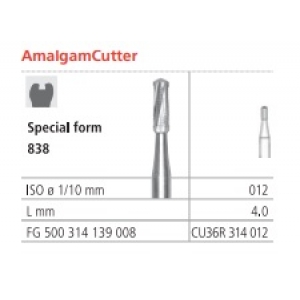 INTENSIV TC Amalgam Cutter FG CU36R314012 Special Form (6) 838-012