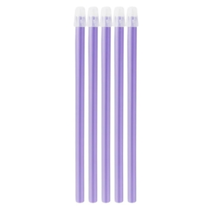 SALIVA Ejectors (100) Lavender Purple with Opaque Tip
