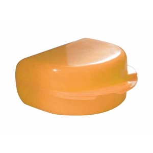 UNIDENT Denture Box - BRIGHT ORANGE