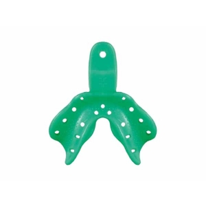UNIDENT Large Lower Edentulous Impression Trays (12) Green